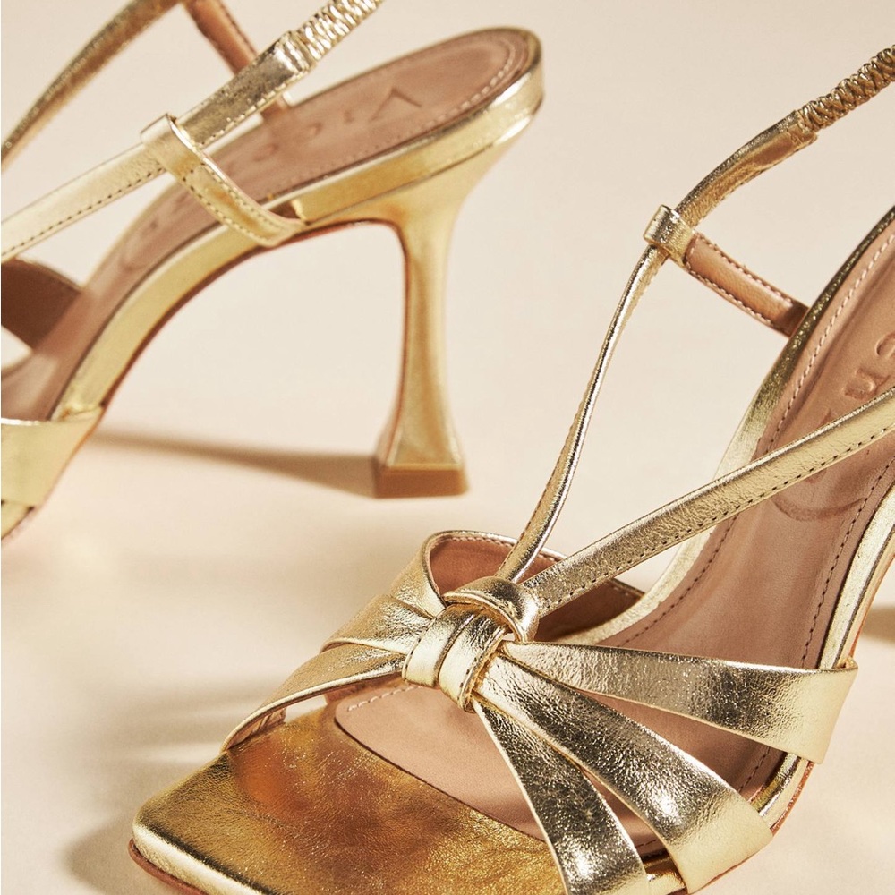 Vicenza Square-Toe Heels - Picture 2 of 16